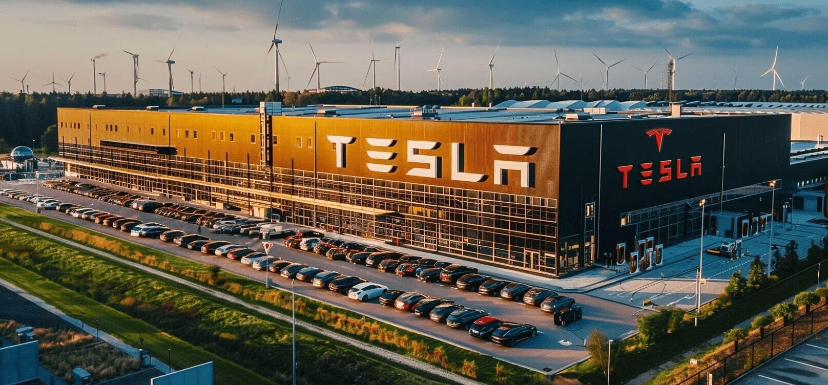 Tesla facility